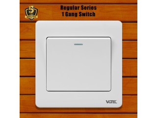 VGTEC – 1 Gang Switch (Regular Series)