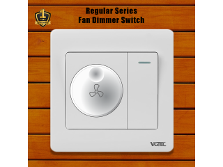 Fan Dimmer with Switch - VGTEC | Fan Regulator | Regular Series | Switch & Socket |