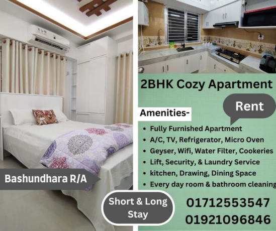 serviced-apartment-rent-for-two-bedroom-in-bashundhara-ra-big-0