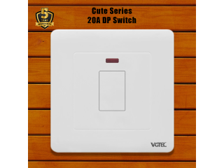 20A DP Switch (Cute Series) | Gang Switch | VGTEC