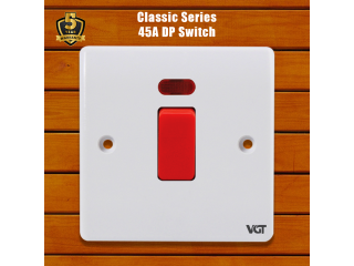 45A DP Switch | Water Heater Switch | VGT (Classic Series)